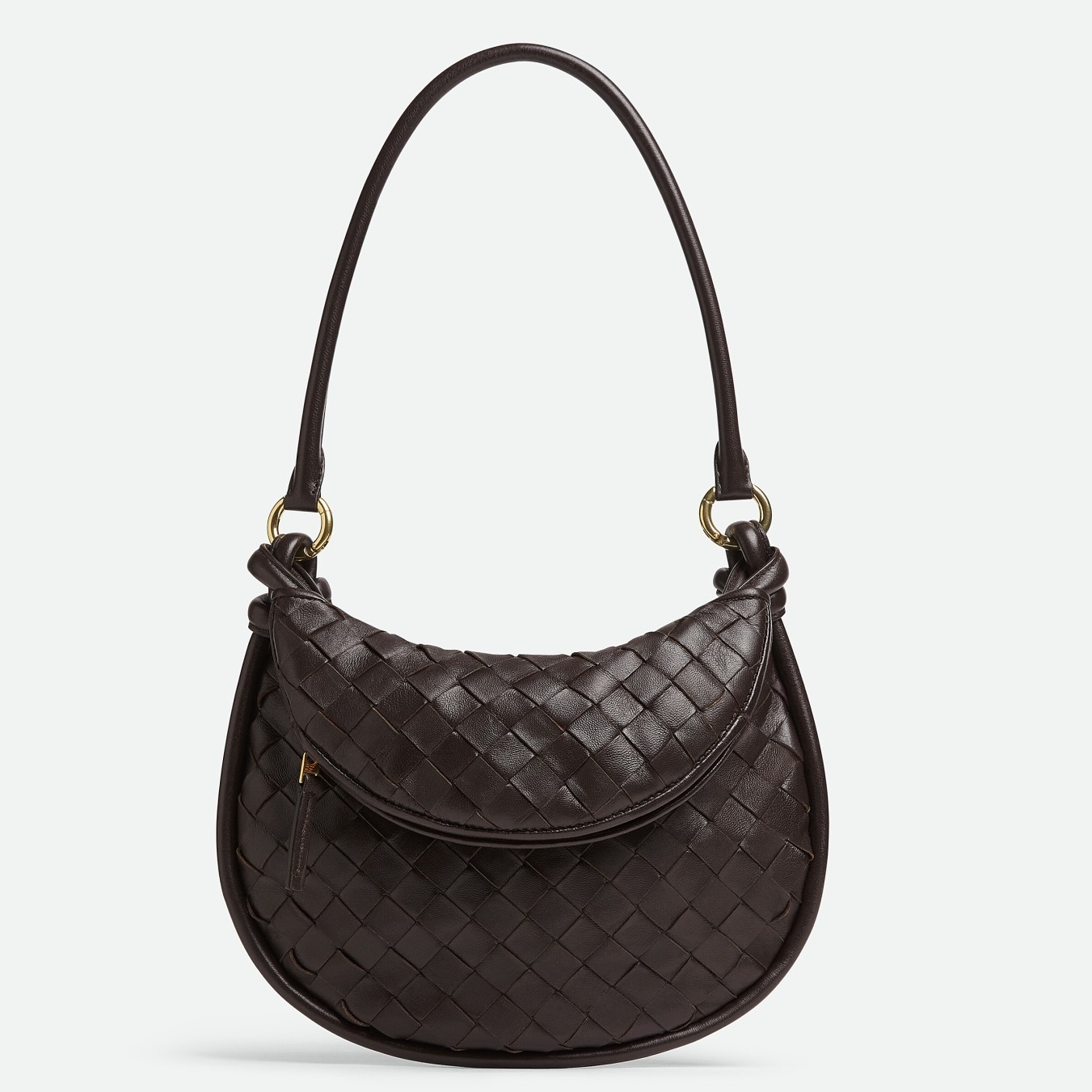 bo*te*ga Ve*ne*ta gemelli small bag in fondant intrecciato lambskin