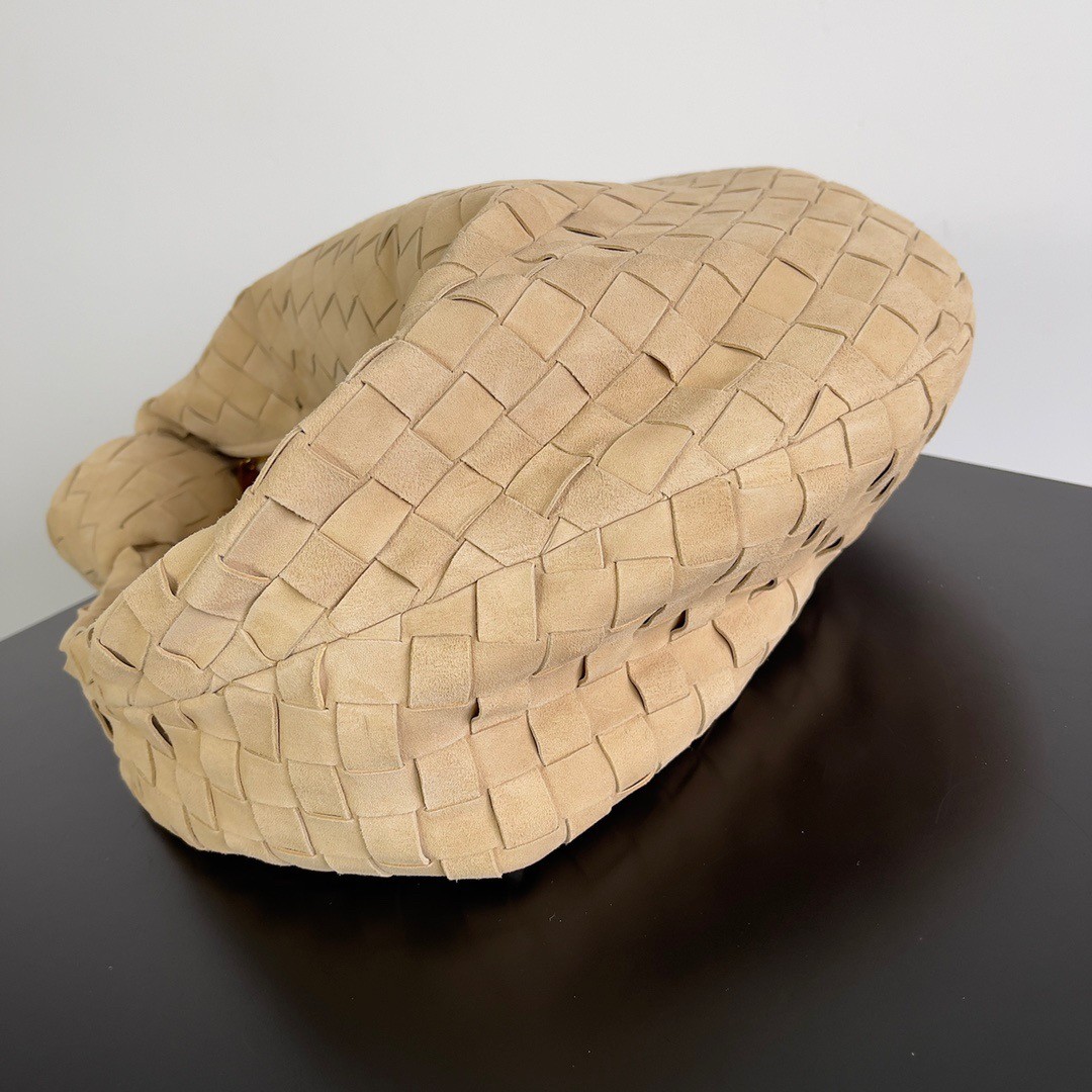 bo*te*ga Ve*ne*ta bv jodie teen bag in porridge suede calfskin