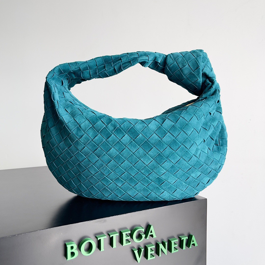 bo*te*ga Ve*ne*ta bv jodie teen bag in scuba suede calfskin