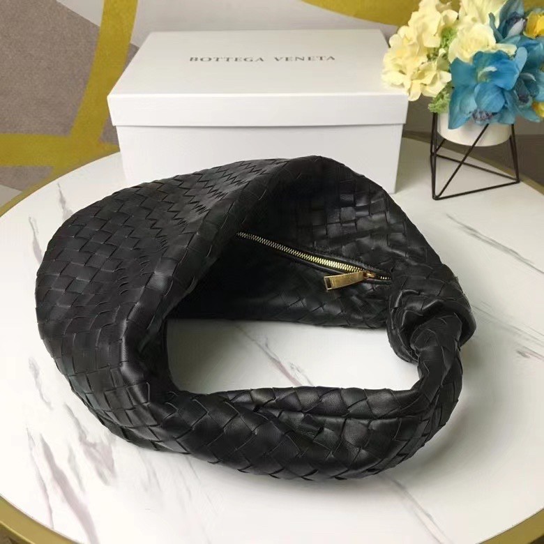bo*te*ga Ve*ne*ta bv jodie small bag in black intrecciato leather