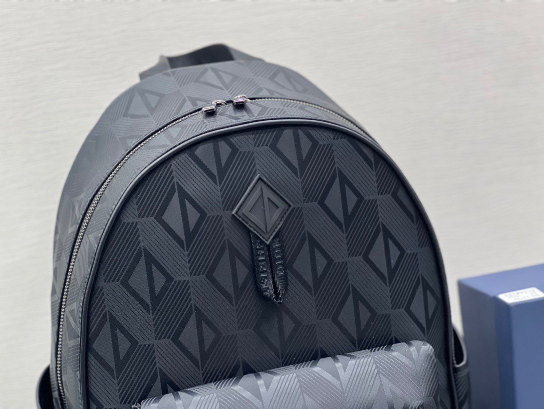 d*or explorer backpack in black cd Di*m*nd mirage ski capsule nylon