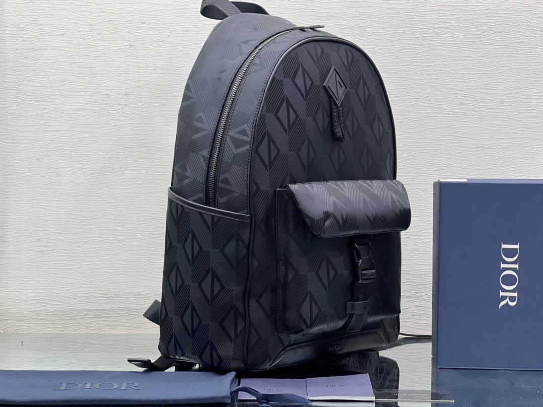 d*or explorer backpack in black cd Di*m*nd mirage ski capsule nylon