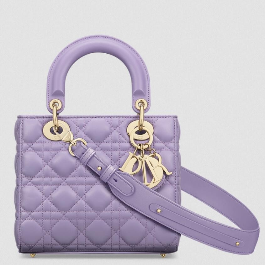 D*or small lady D*or my abcD*or bag in lilas lambskin
