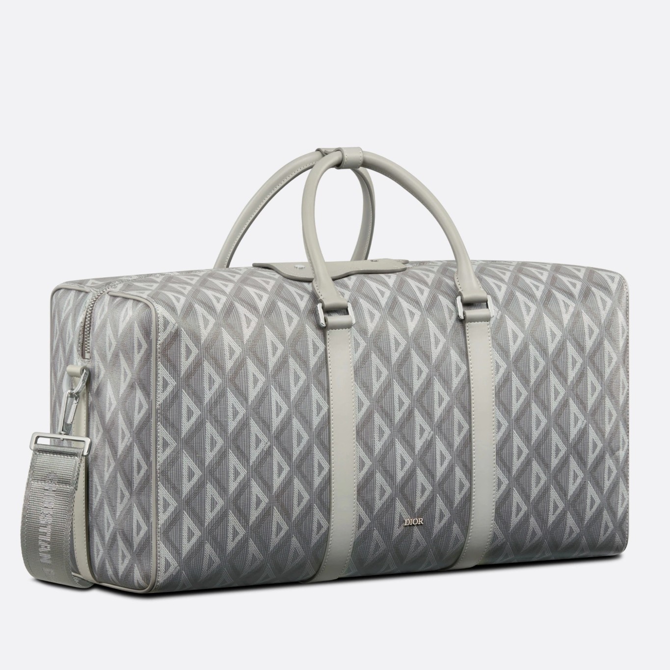 d*or lingot 50 duffle bag in gray cd Di*m*nd canvas