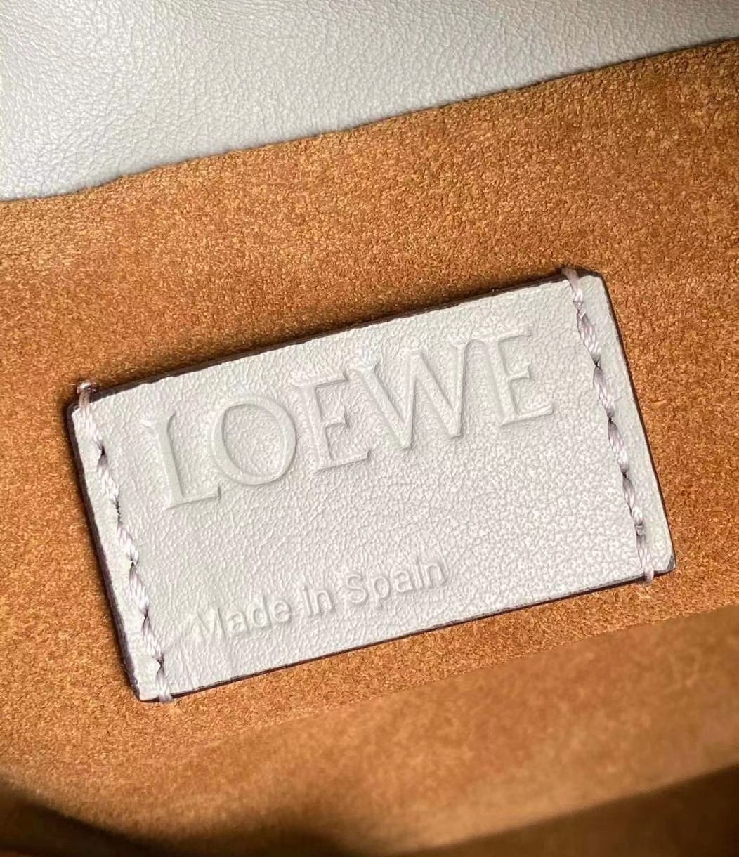 L0ew* flamenco clutch in ash grey nappa leather
