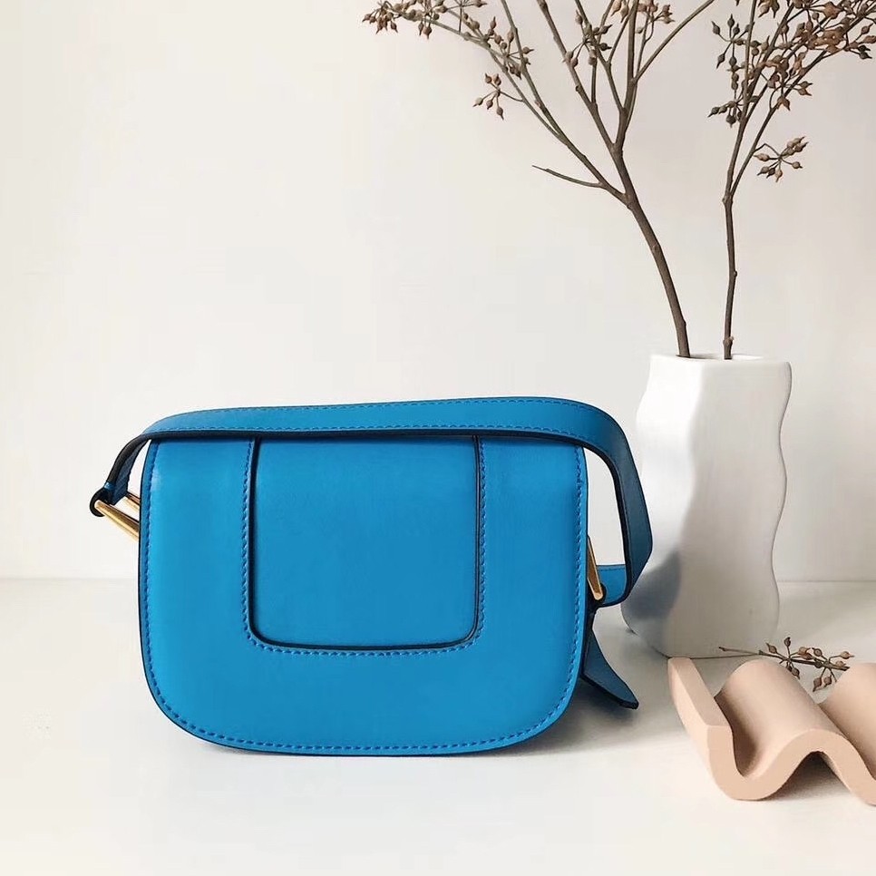 Va1e*ntin0 small s*pervee crossbody bag in neon blue leather