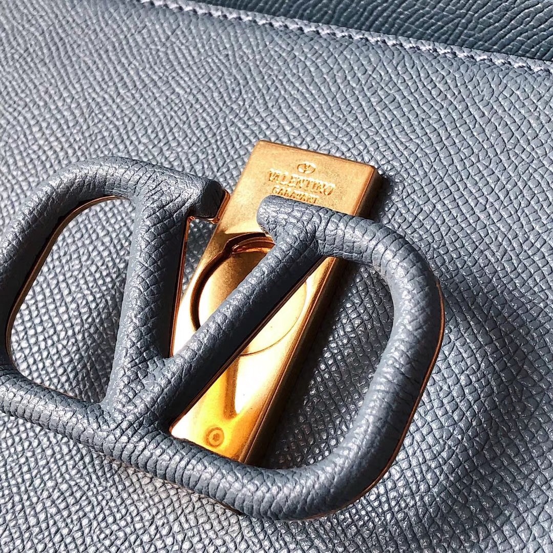 Va1e*ntin0 small vsling handbag in amadeus grainy calfskin