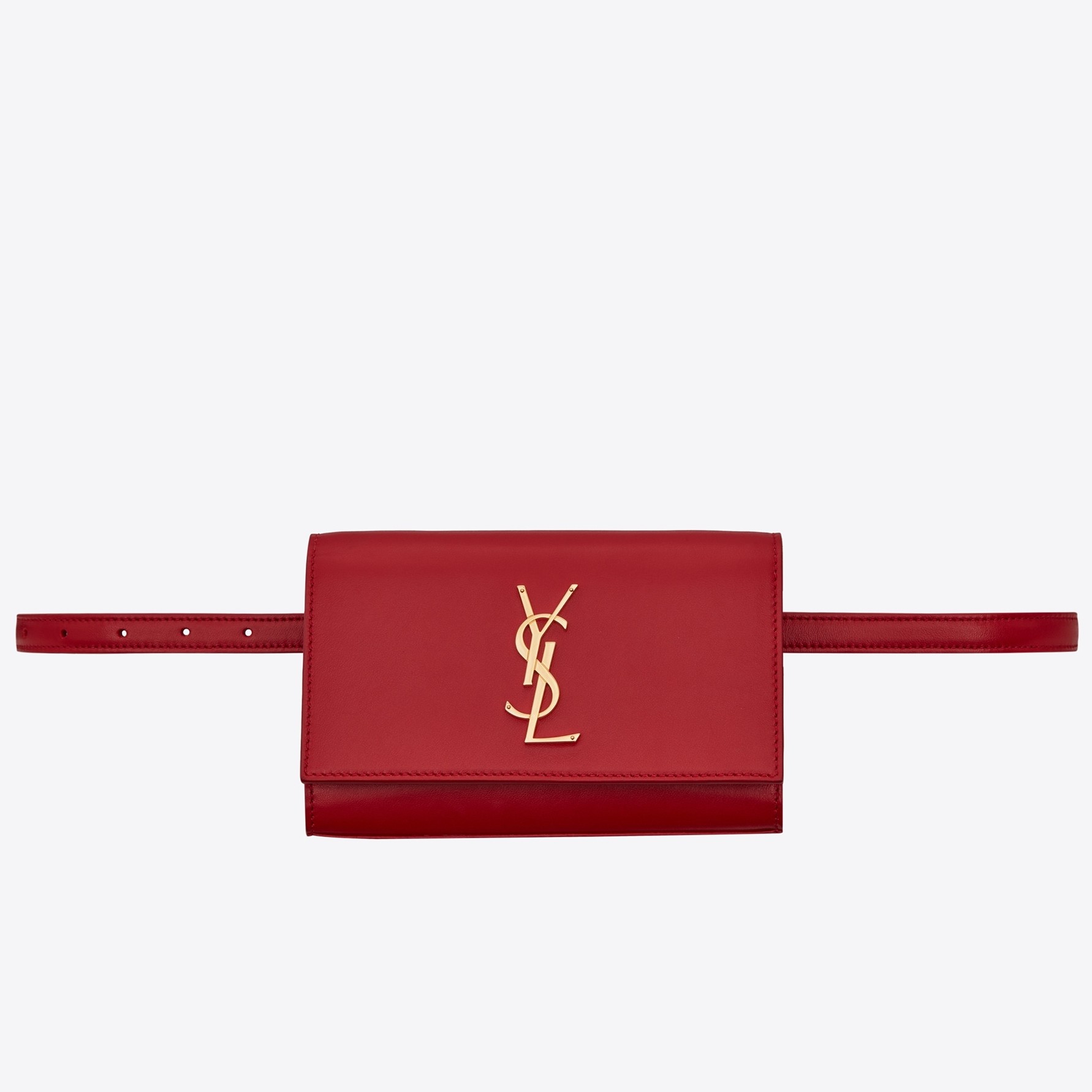 Sa**t Lau*nt red kate belt bag