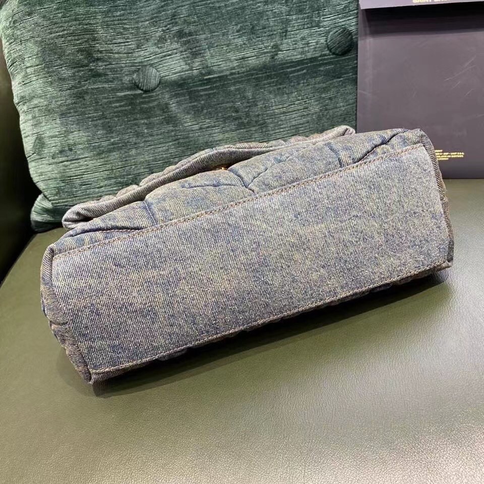 sa**t lau*nt loulou small bag in quilted vintage De*1m